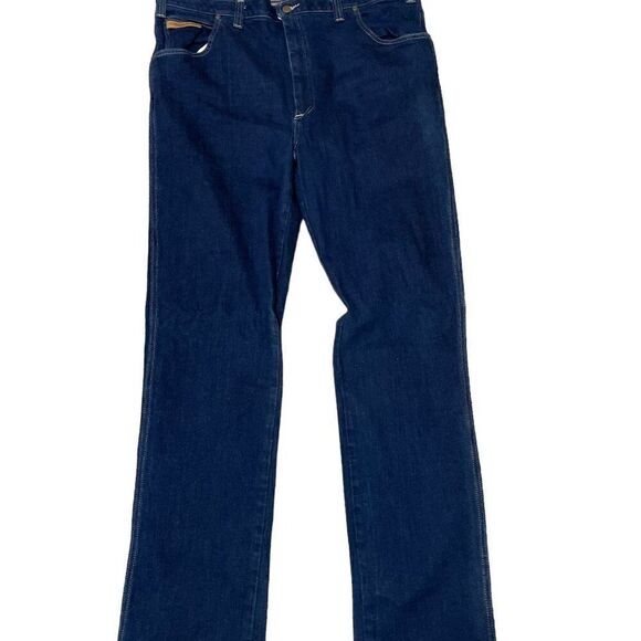 Vintage Texas Jeans TXJT-100 Truckers Jeans Straight Leg Blue Denim Men's Sz 42L - Picture 1 of 8
